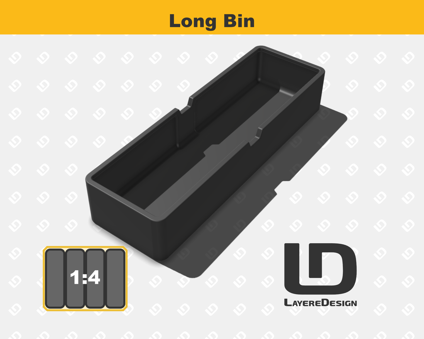 ToughCase Bins(Single) | DEWALT Medium Organizer DWAN2190