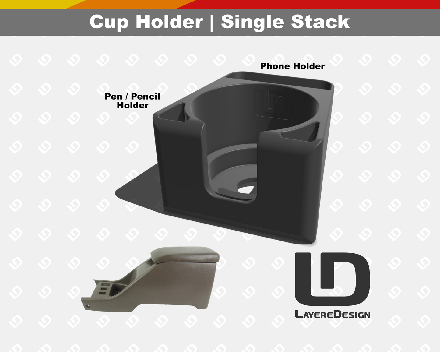 Cup Holder(RIGID) | 2nd Generation Toyota 4Runner(1990-1995)