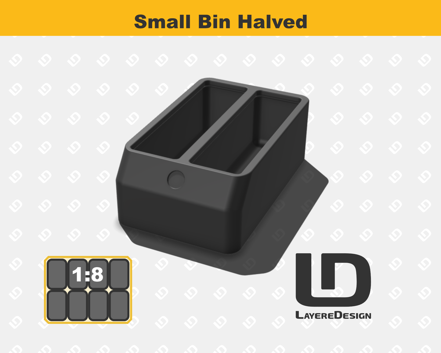 ToughCase Bins(Single) | DEWALT Medium Organizer DWAN2190
