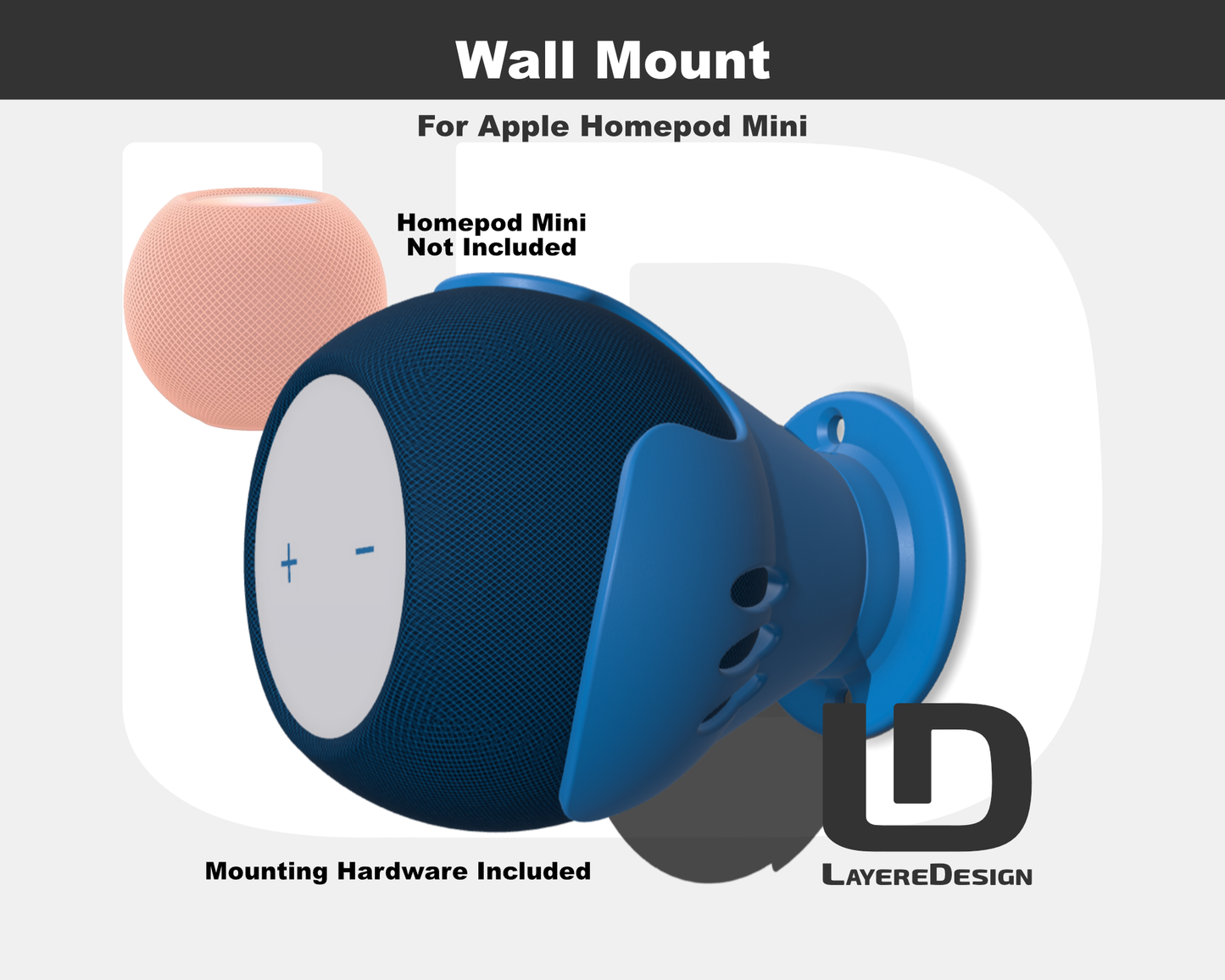 Wall Mount | Apple HomePod Mini 5 Matching Colors